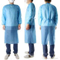 PP+PE Nonwoven Disposable Water Repellent Isolation Gown with Ce& FDA Approved